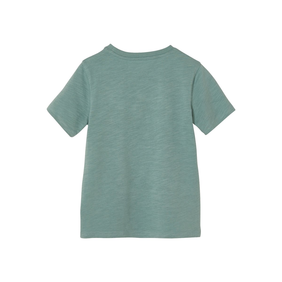 T-shirt couleur manches courtes sauge, VERTBAUDET