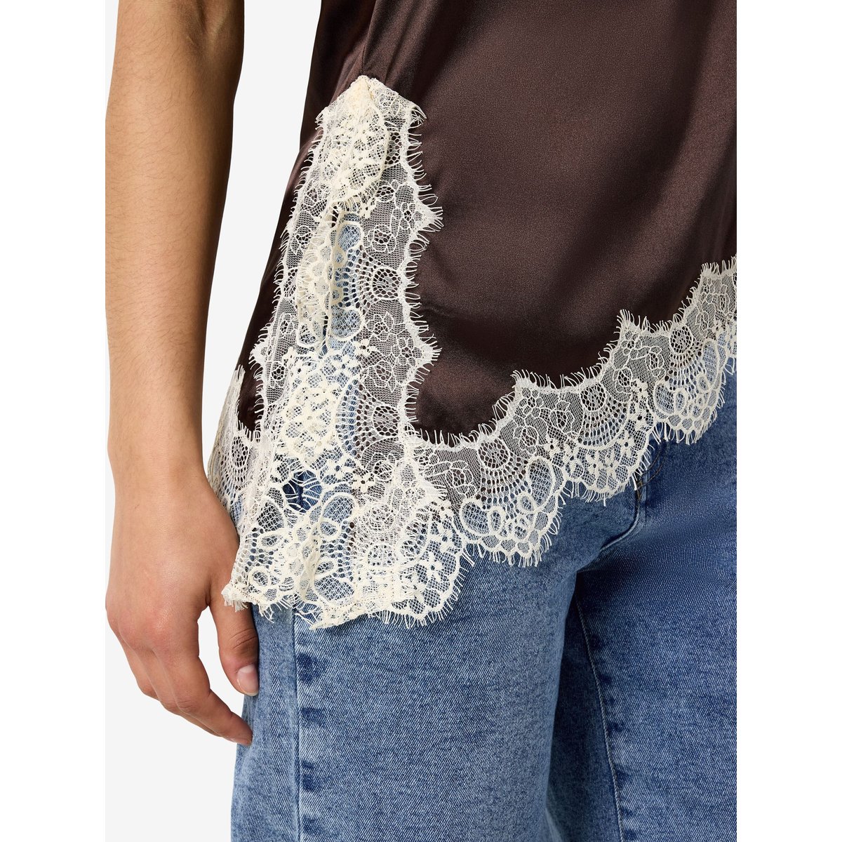 Top Dos Nu marron - chocolate brown1, NOISY MAY