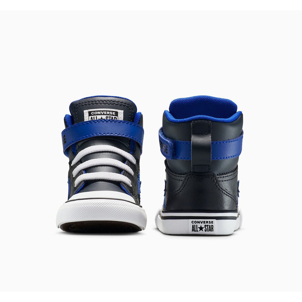 Kids Pro Blaze Strap Varsity Trainers black/blue, CONVERSE