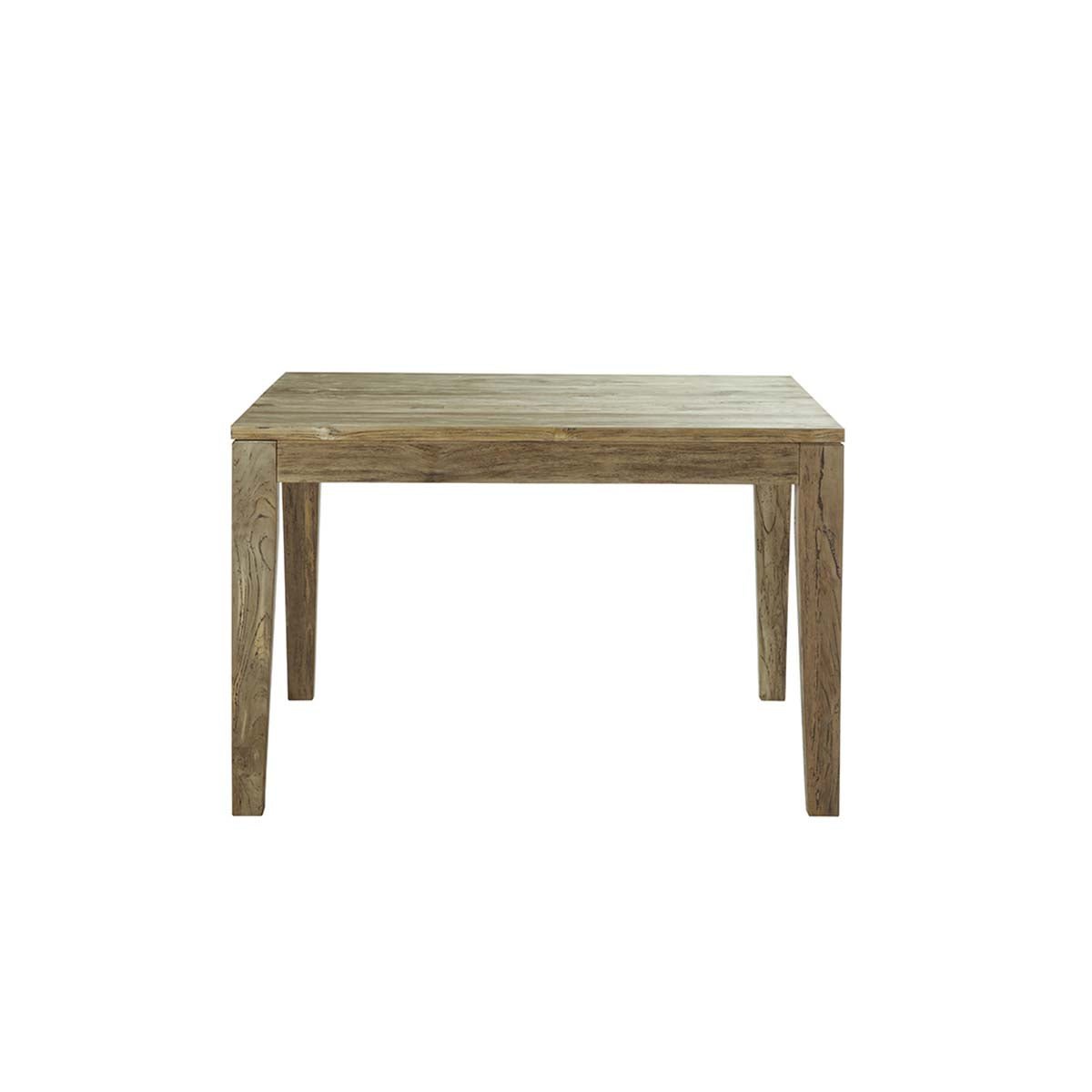 Table en bois de teck recyclé 10 pers. CARGO naturel, BERAH GETAH