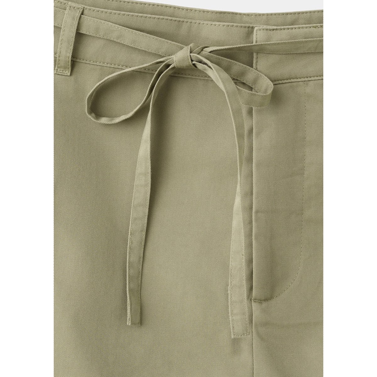 Jupe-short à poches cargo kaki, MANGO