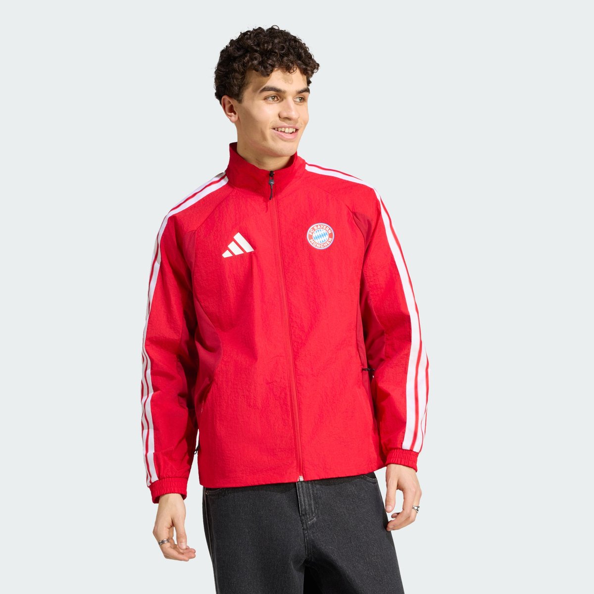 Veste Anthem Domicile Fc Bayern Munich better scarlet / team victory red, adidas Performance