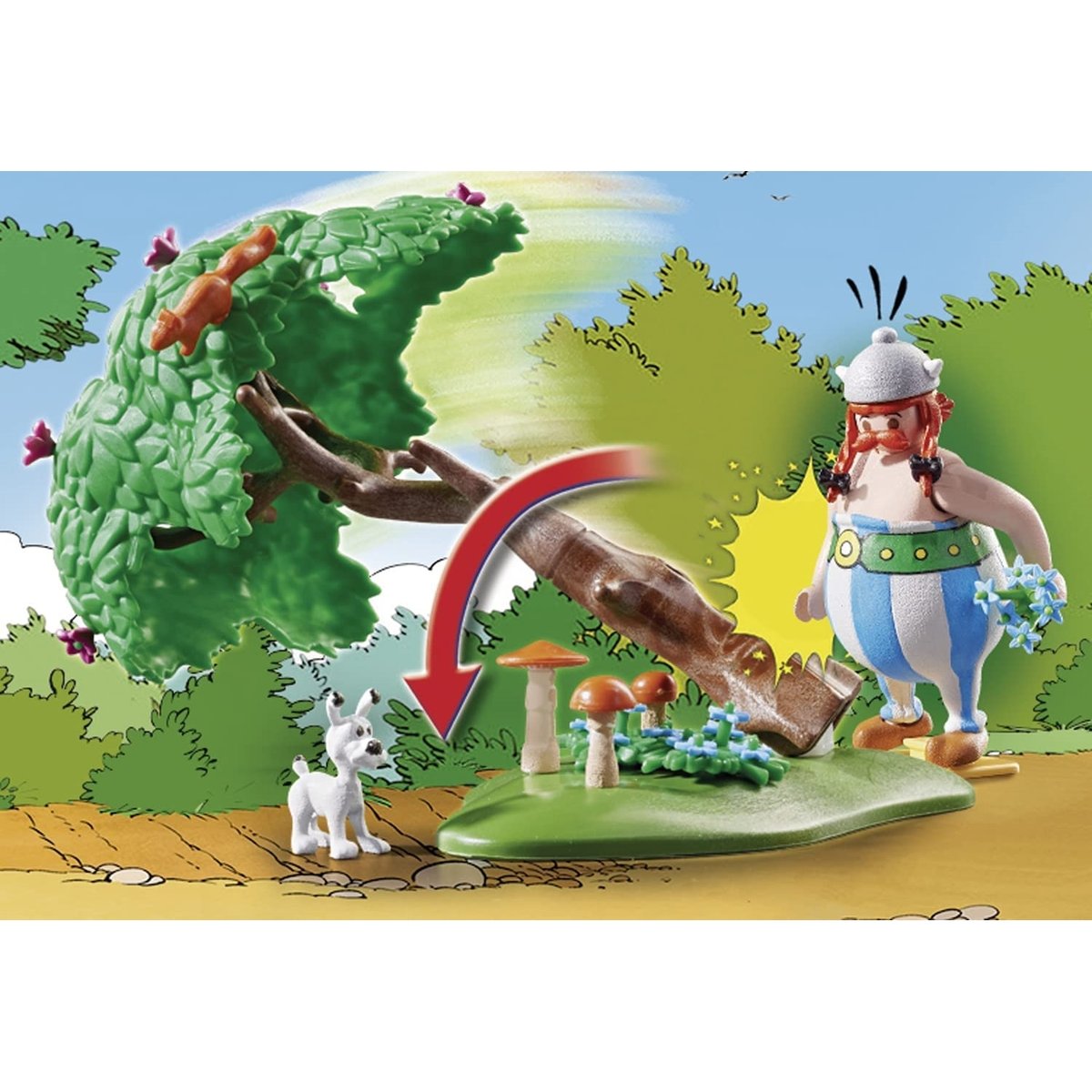 Astérix La chasse au sanglier multicolore, PLAYMOBIL