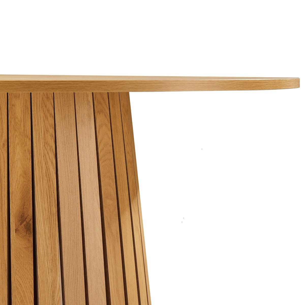 Table à manger en bois clair, ronde, LIV bois clair, HAPPY GARDEN