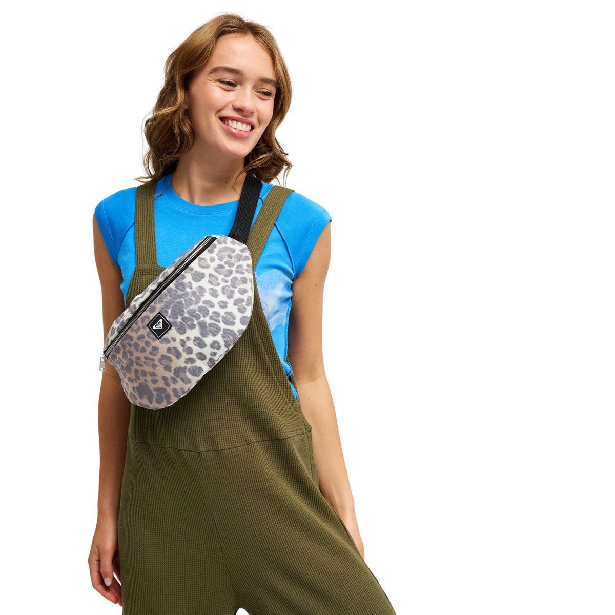 Sac banane en velours côtelé WAVE RIDER CORD. marron wild side axs, ROXY