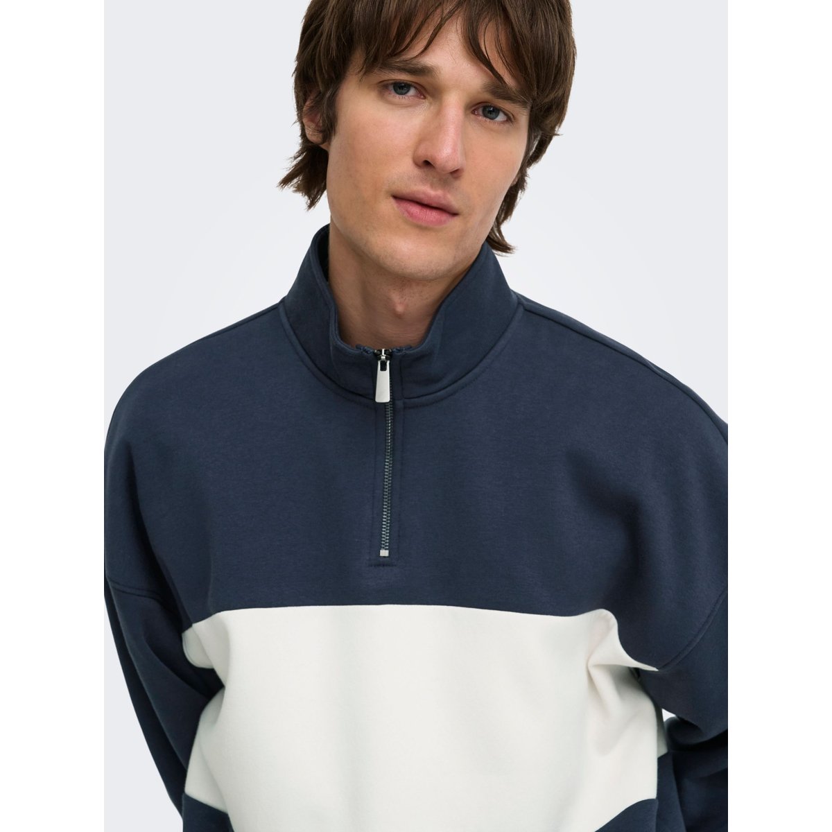 Sweat-Shirt blue nights, ONLY & SONS