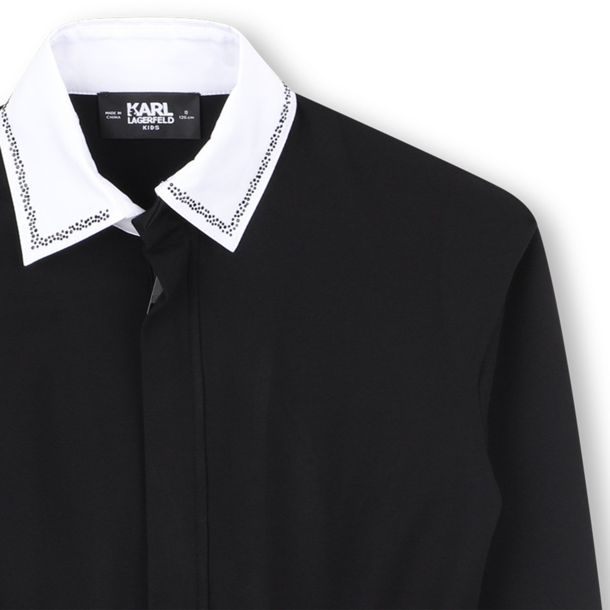 Robe à manches longues black, KARL LAGERFELD KIDS