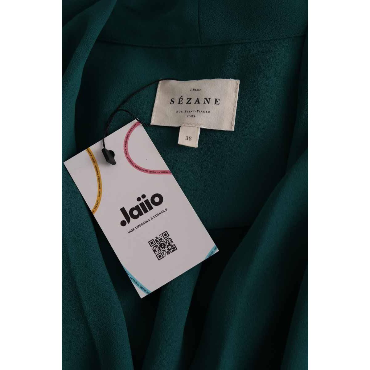 Blouse - Très Bon État vert, SEZANE