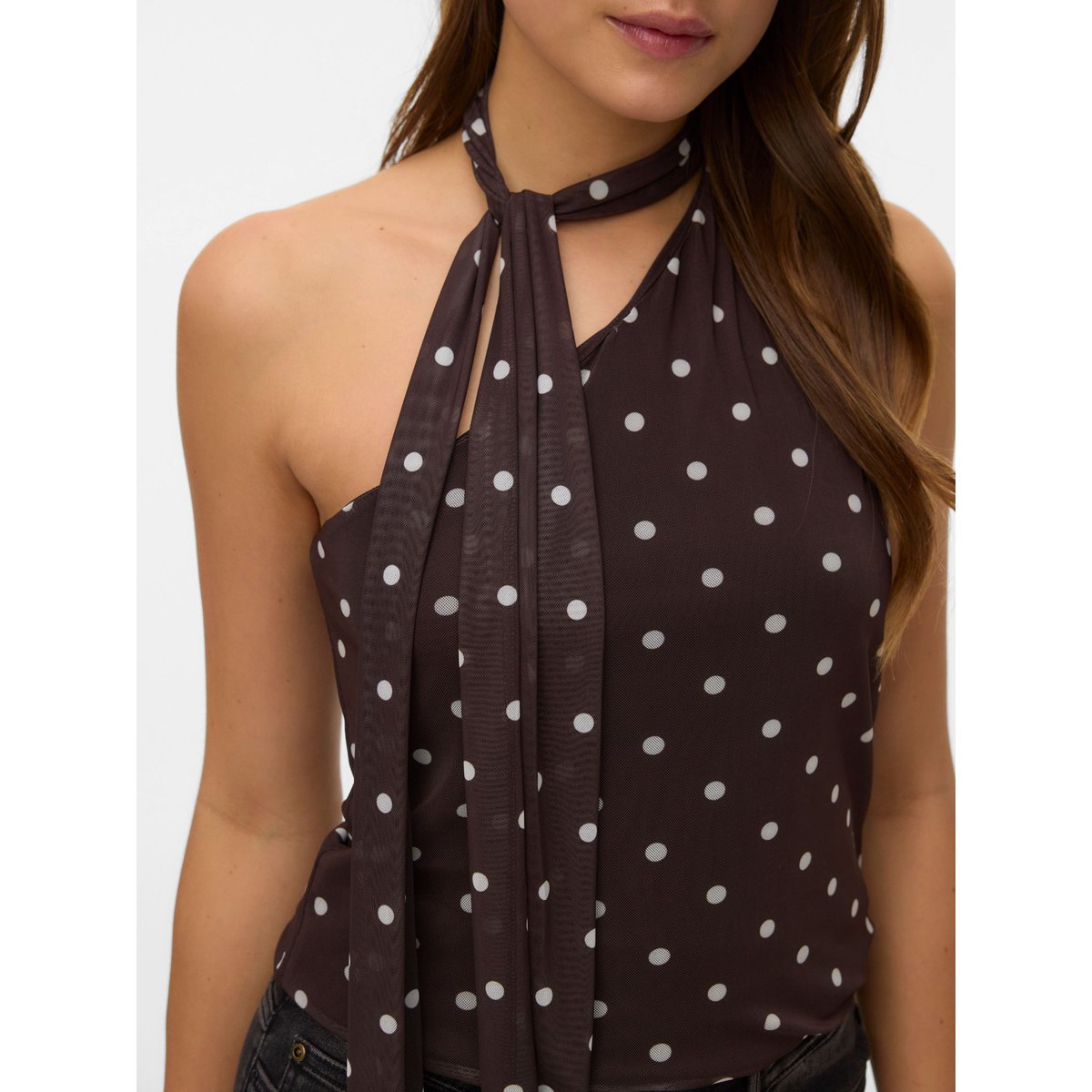 Top marron - chocolate torte 1, VERO MODA