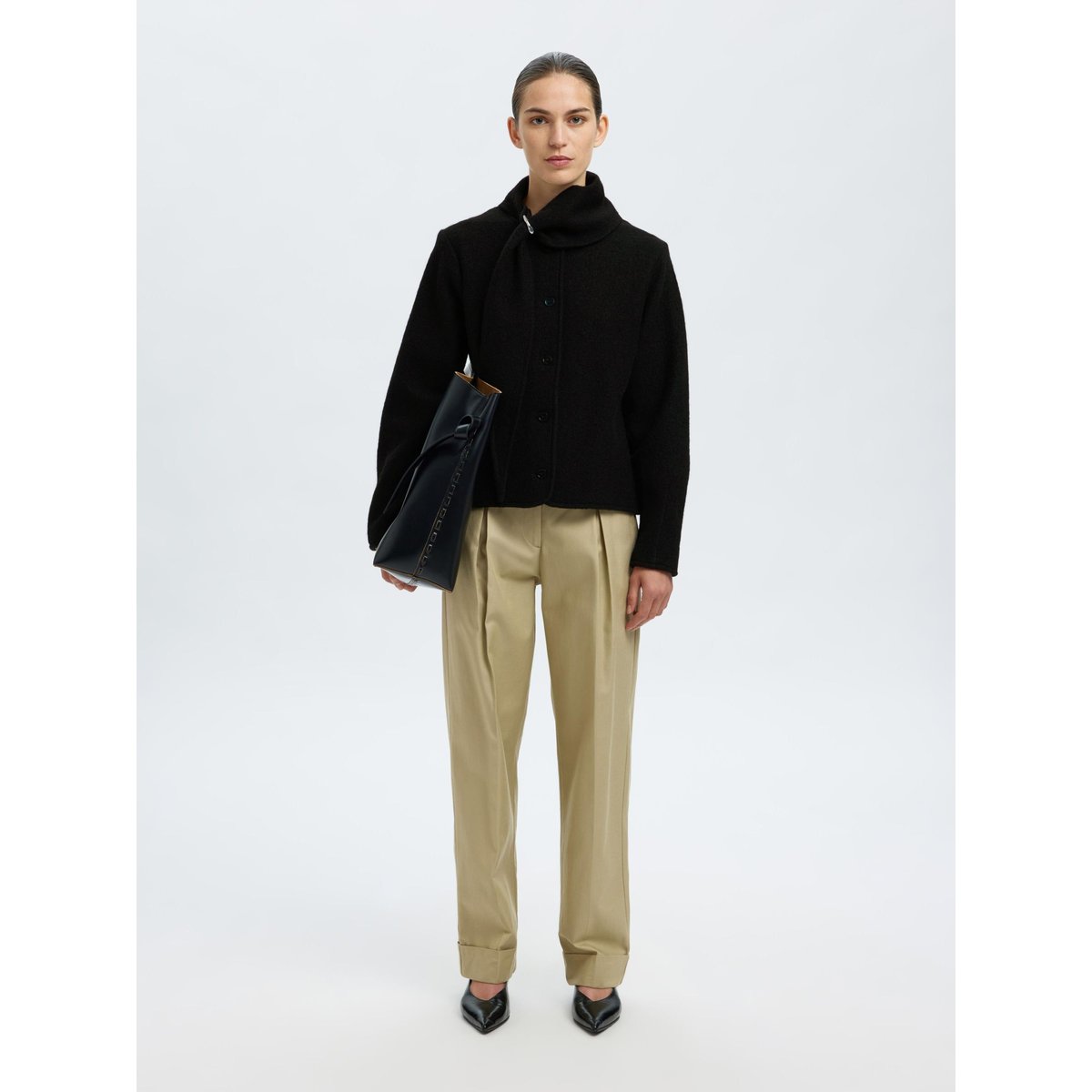 Veste Courte black, SELECTED