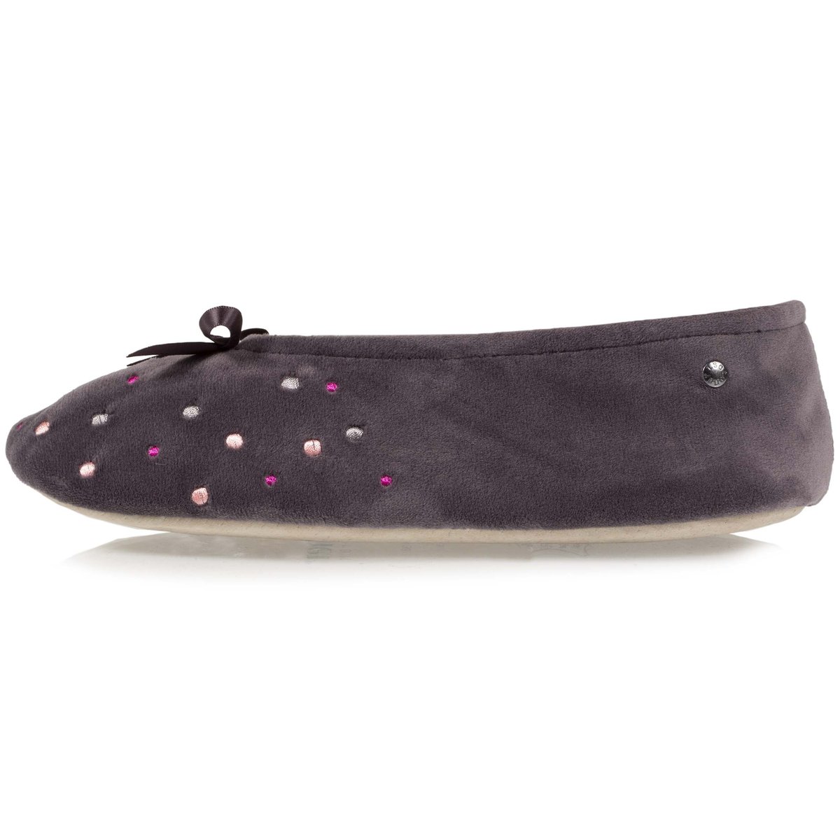 Chaussons Ballerines gris, ISOTONER