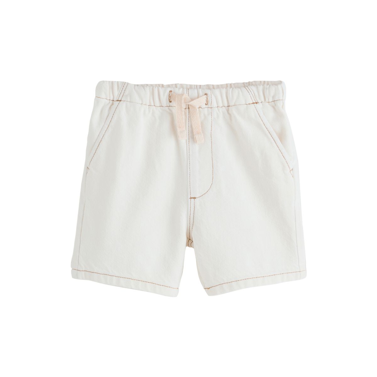 Short à enfiler écru, NEXT