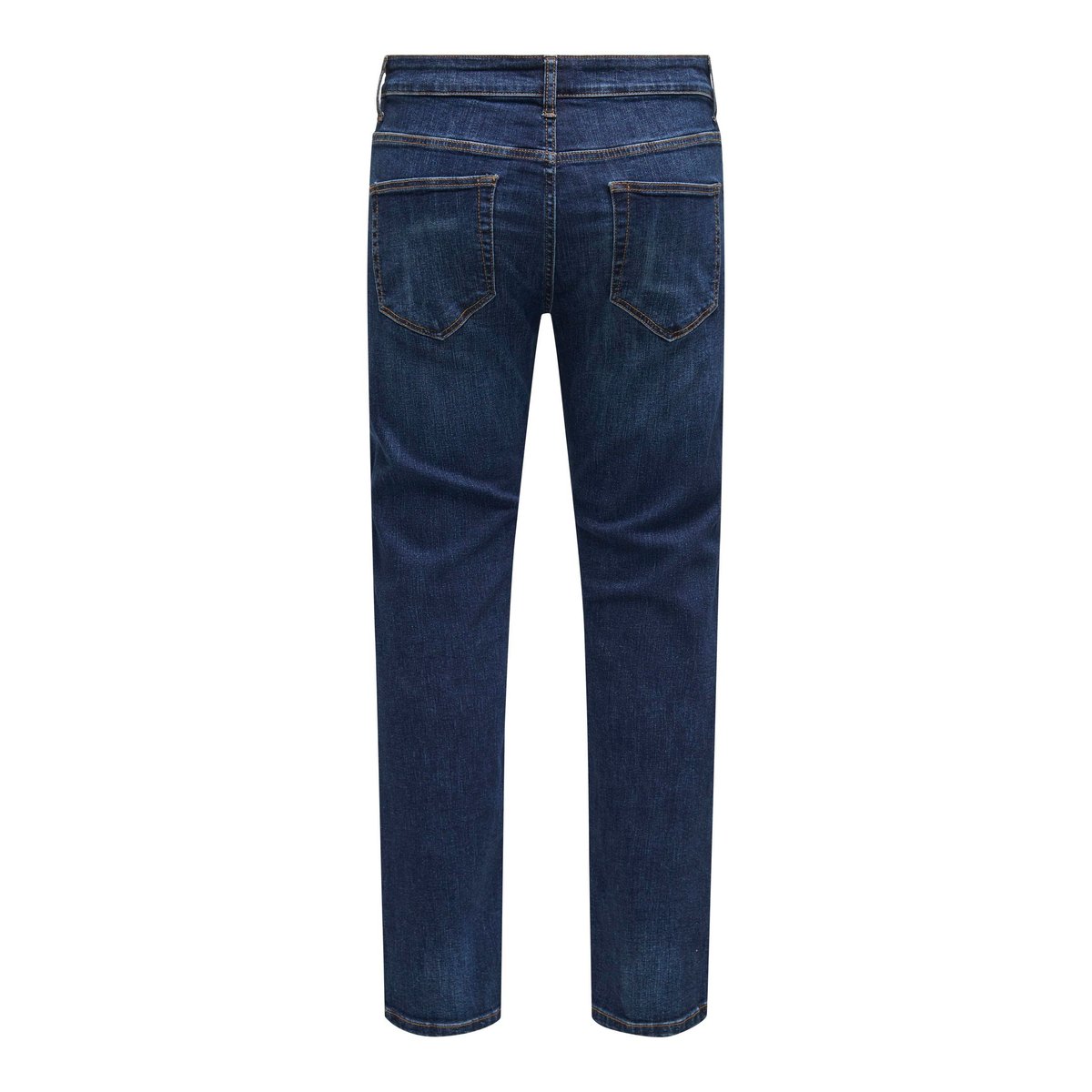 Jean droit Weft dark blue denim, ONLY & SONS