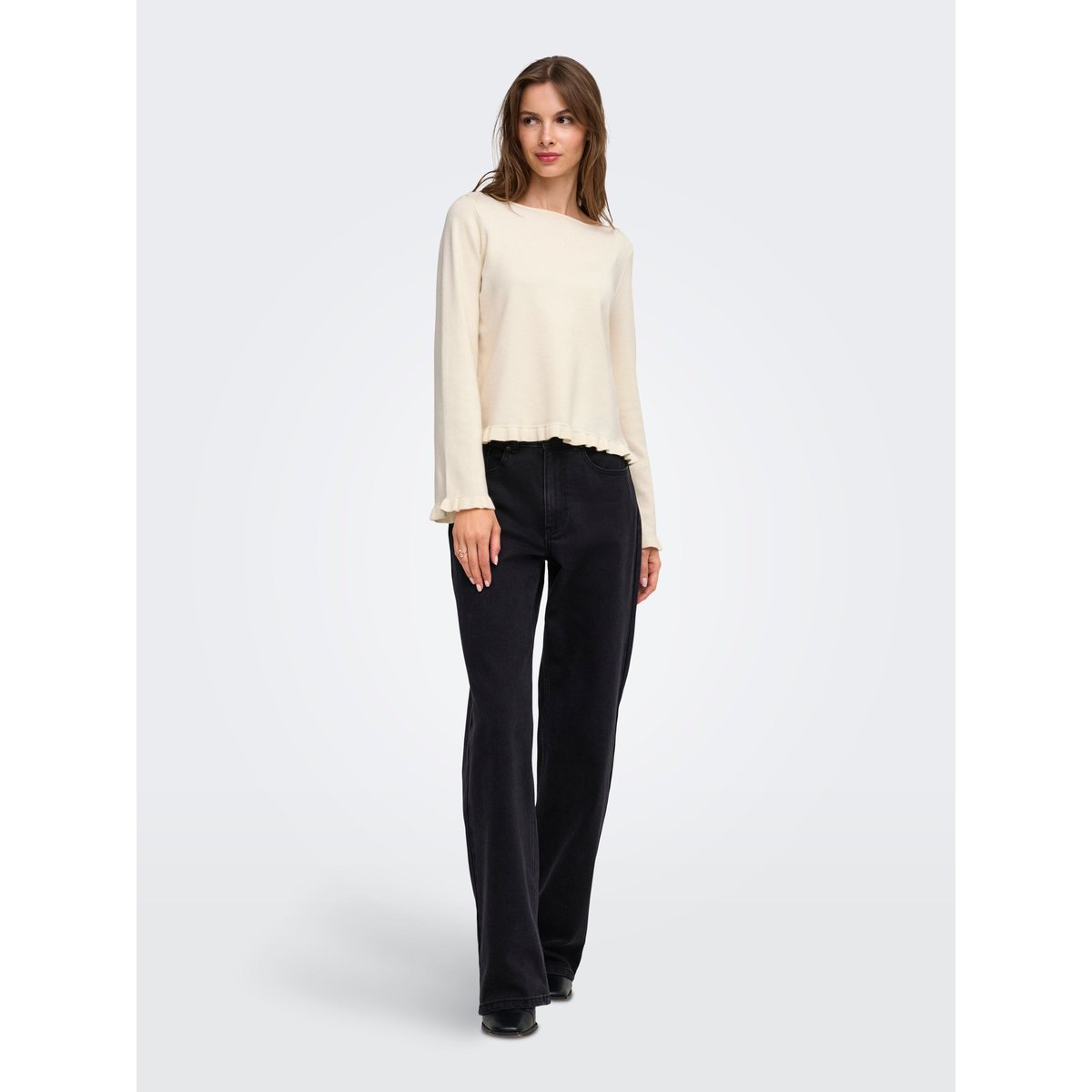 Pull En Maille birch 1, ONLY