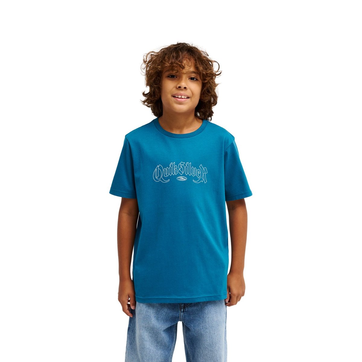 T-Shirt manches courtes DANG bleu blue coral, QUIKSILVER