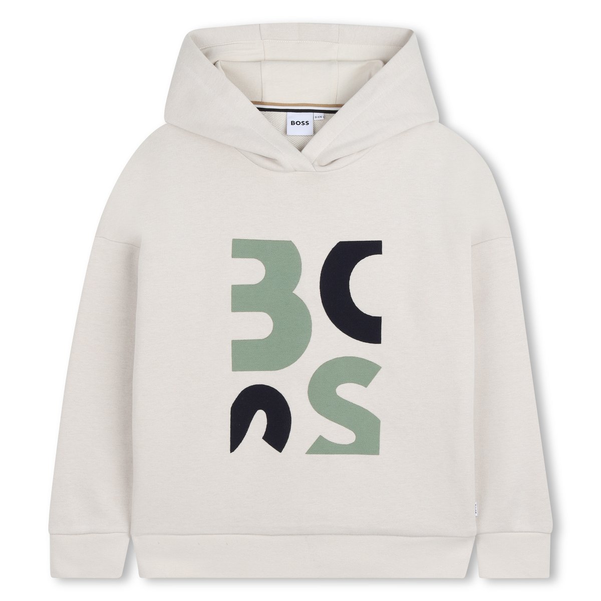 Sweat à capuche vanille, BOSS KIDSWEAR