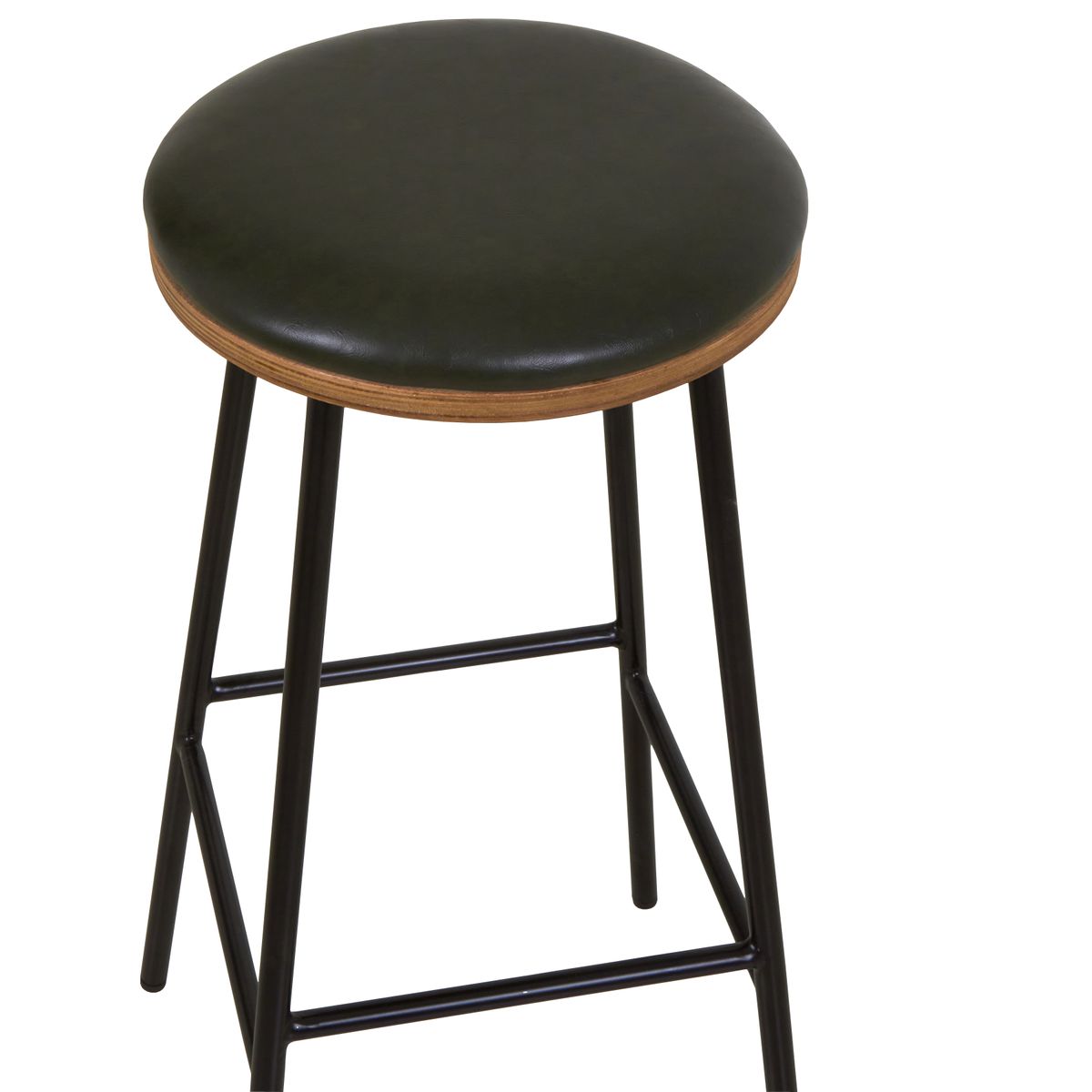 Tabouret de bar vert vert bouteille, ZAGO