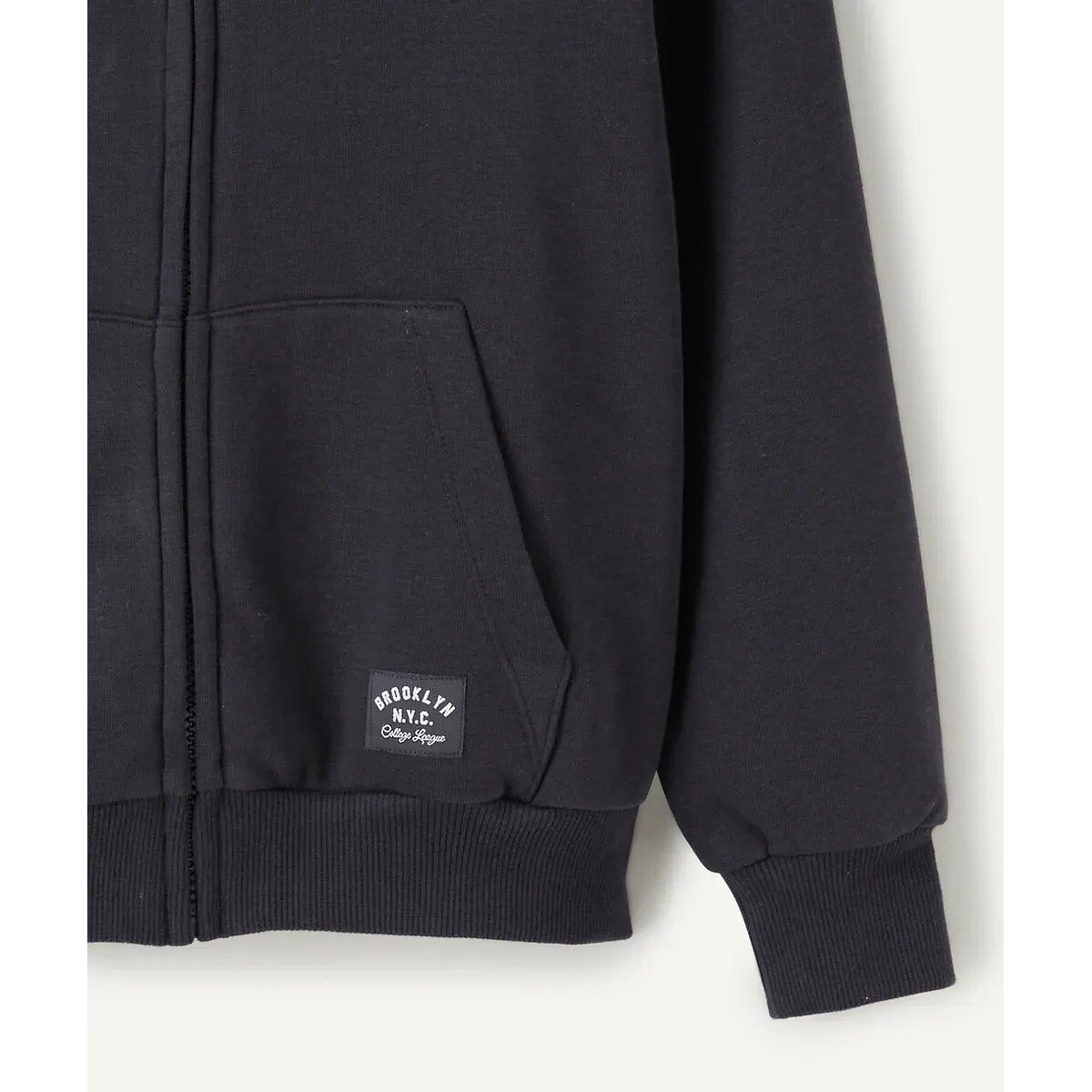 Sweatjacke mit Kapuze und Reissverschluss marine, TAPE A L'OEIL