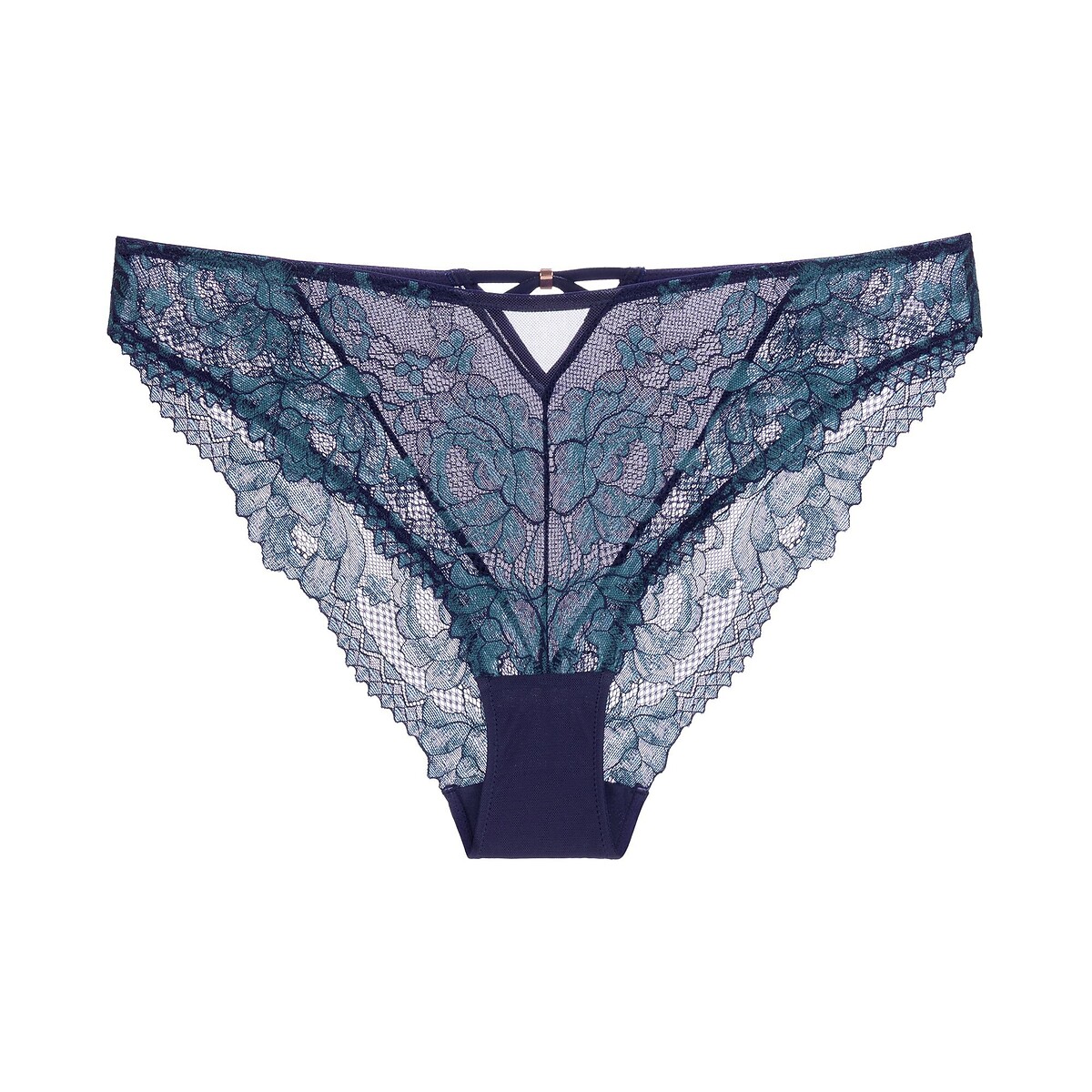 Brasiliana JEMMA TWO TONE LACE marine/verde, DORINA
