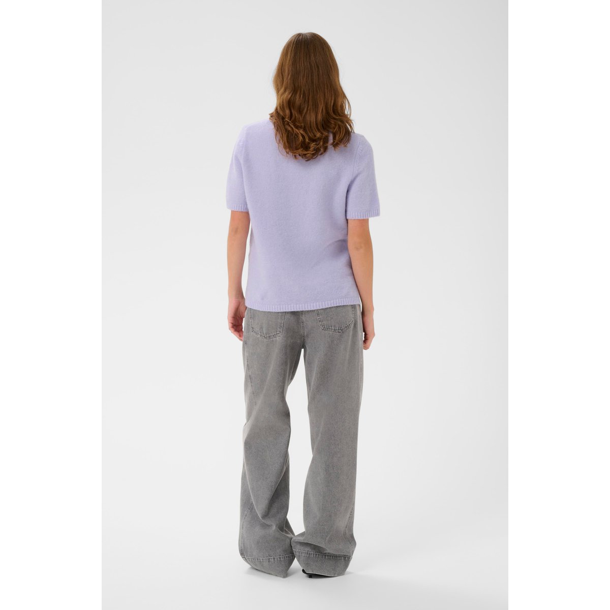 Pullover tricoté violet purple heather, SOAKED IN LUXURY