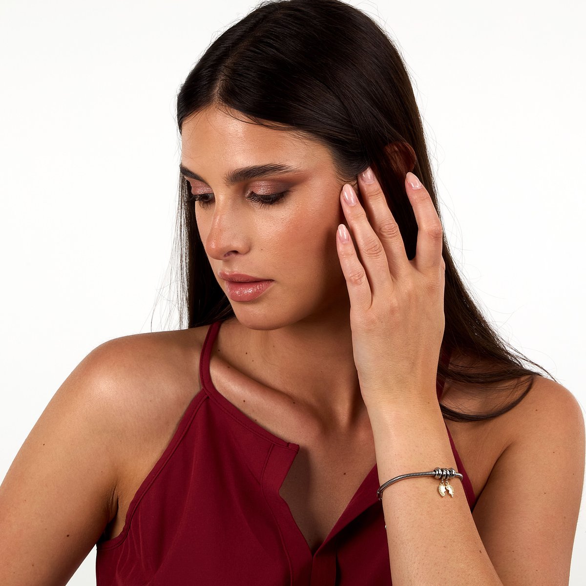 Bracelet DROPS stainless steel,yellow gold, MORELLATO