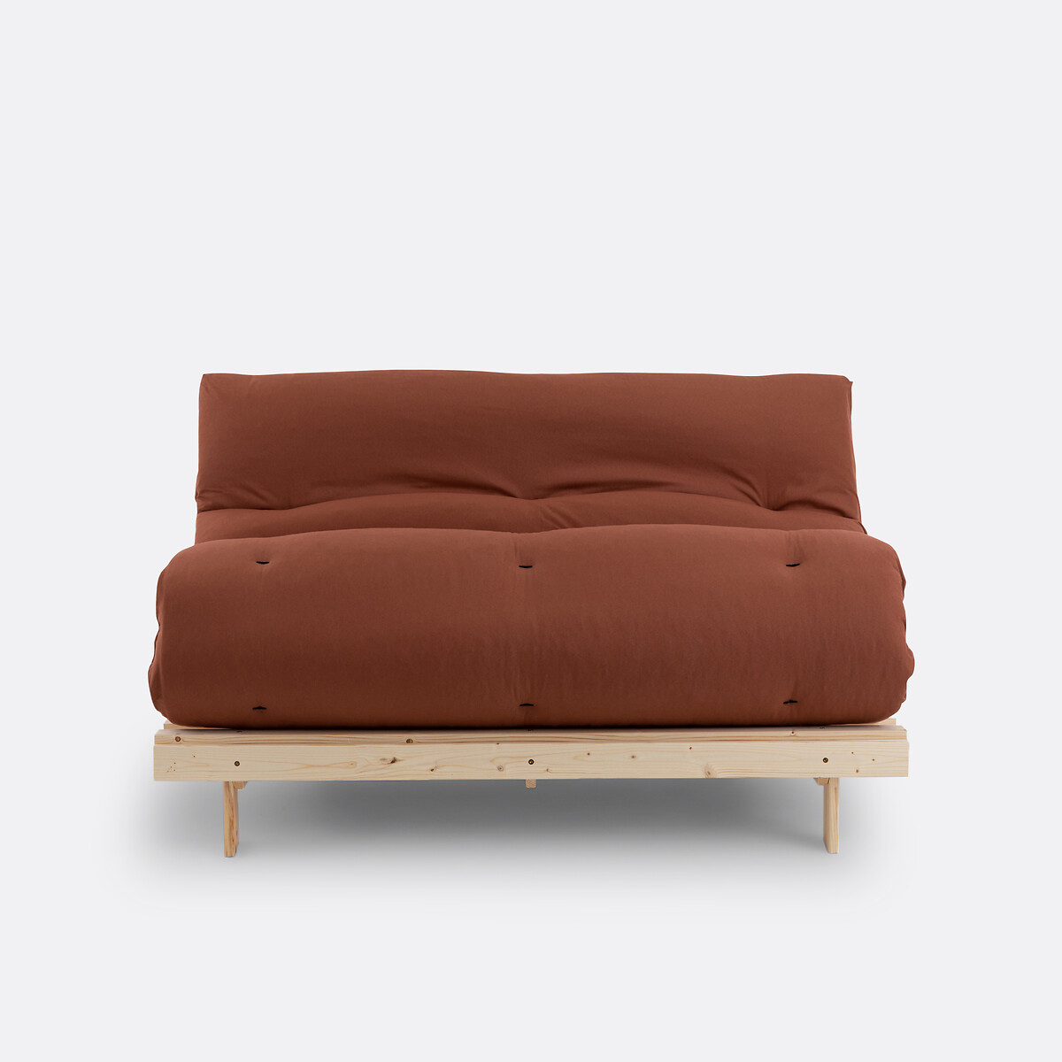 Divano futon, 4 posizioni Thaï legno chiaro grezzo da dipingere, LA REDOUTE INTERIEURS