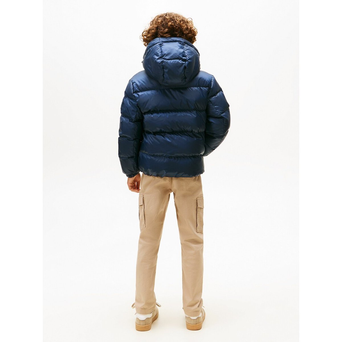 Hooded Padded Jacket navy blue, TOMMY HILFIGER