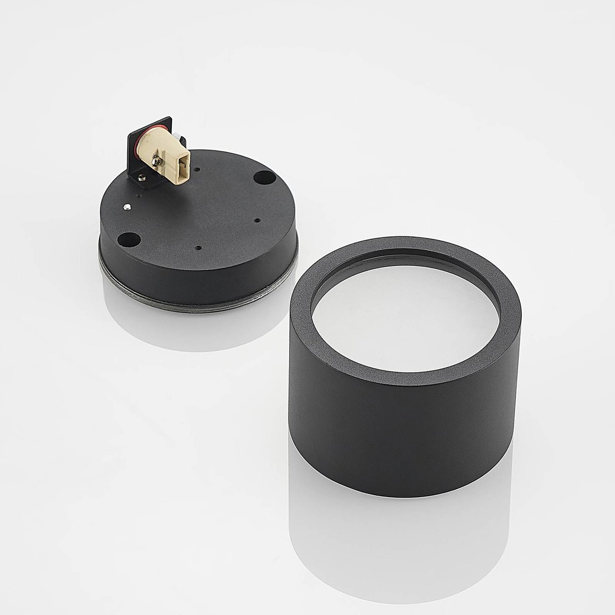 Downlights en aluminium moderne, Nieva noir (ral 9004), ARCCHIO