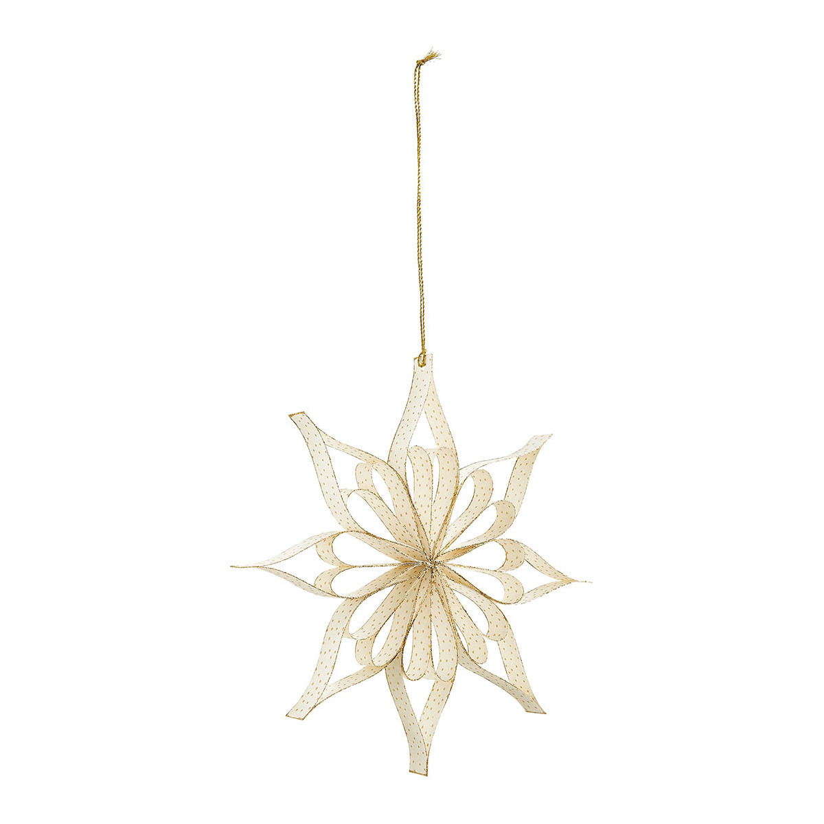 Décoration Fleur papier pliable - Blanc blanc, MATHILDE M