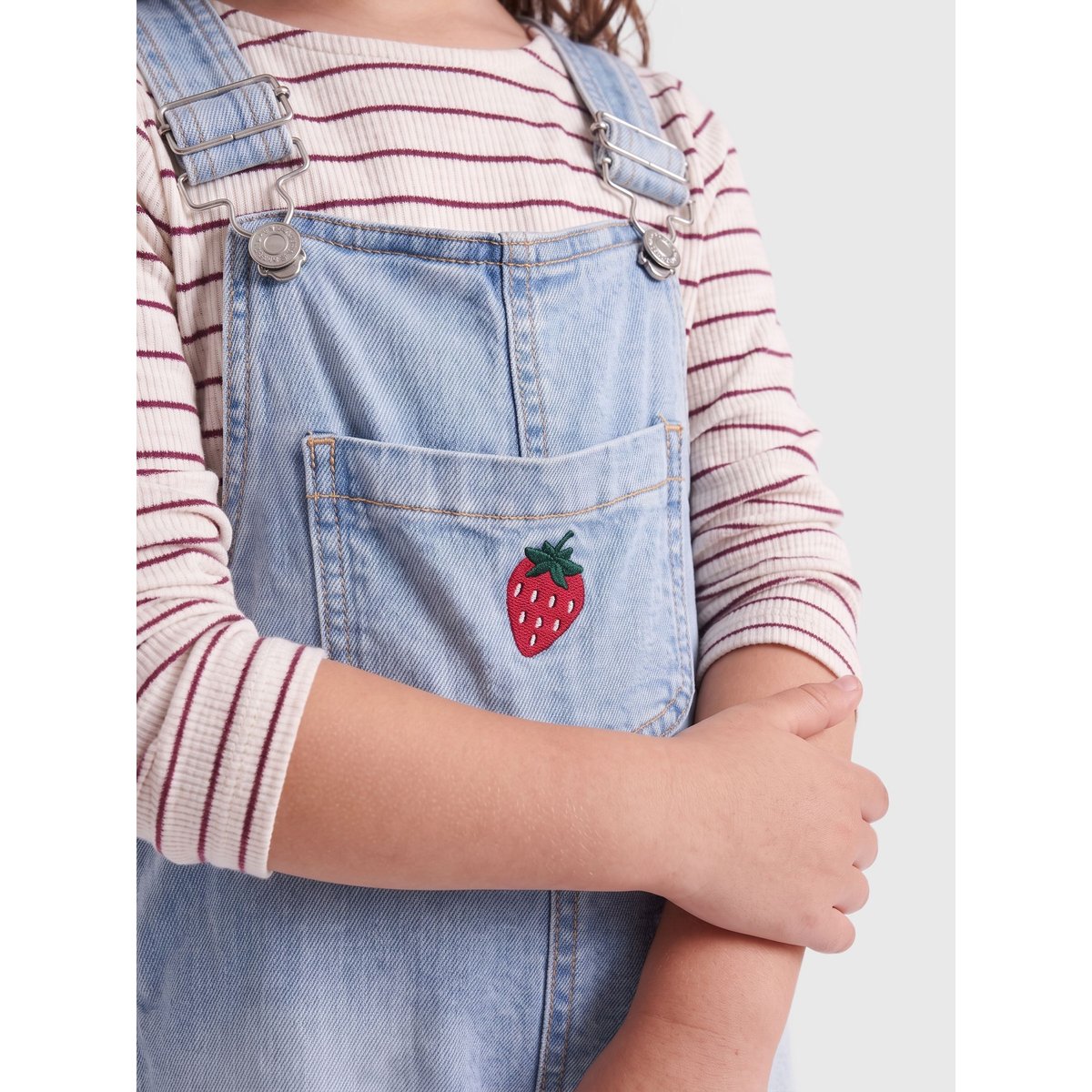 Short En Denim light blue denim, KIDS ONLY