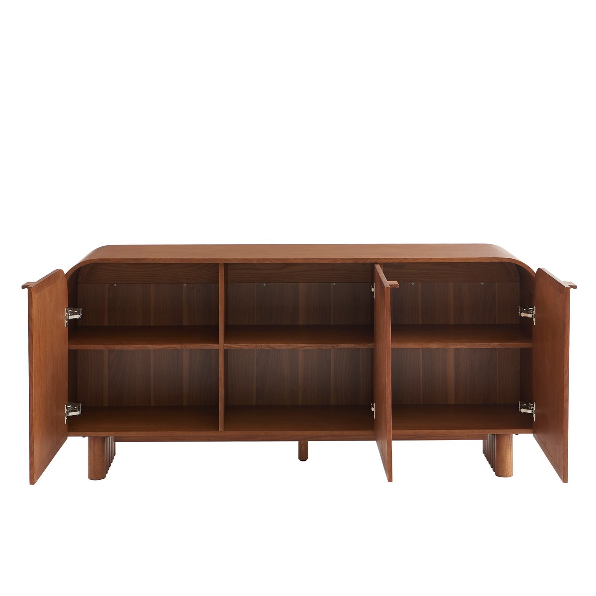 Buffet 3 portes en cannage LUA frêne, SORELH
