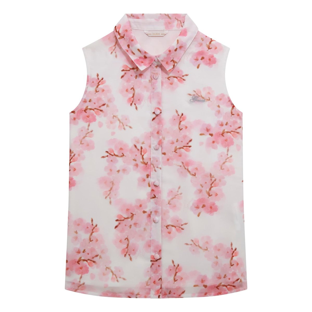 Blouse Imprimé Floral All-Over rose floral, GUESS KIDS