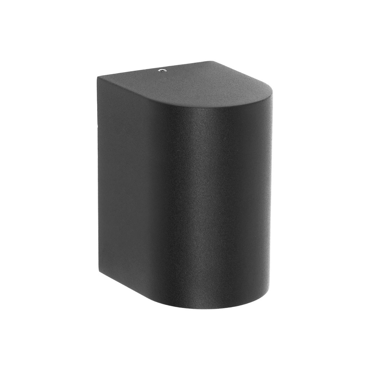 Applique extérieure en aluminium moderne noir, PRIOS