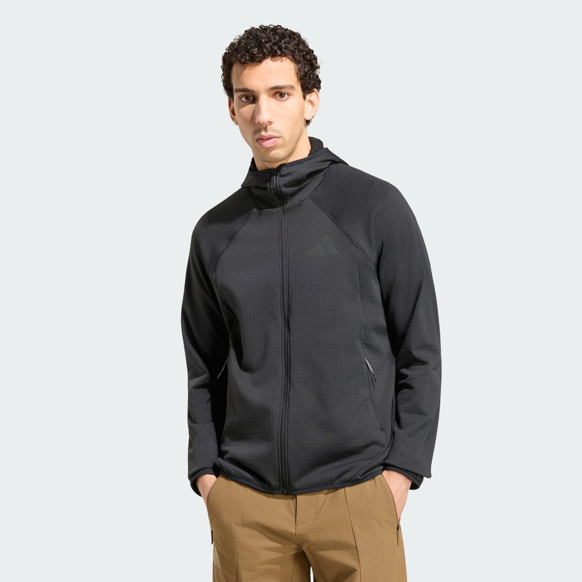 Veste À Capuche En Molleton Terrex Xperior Climawarm+ Ventknit Veste À Capuche En Molleton Terrex Xperior Climawarm+ Ventknit black, adidas Performance