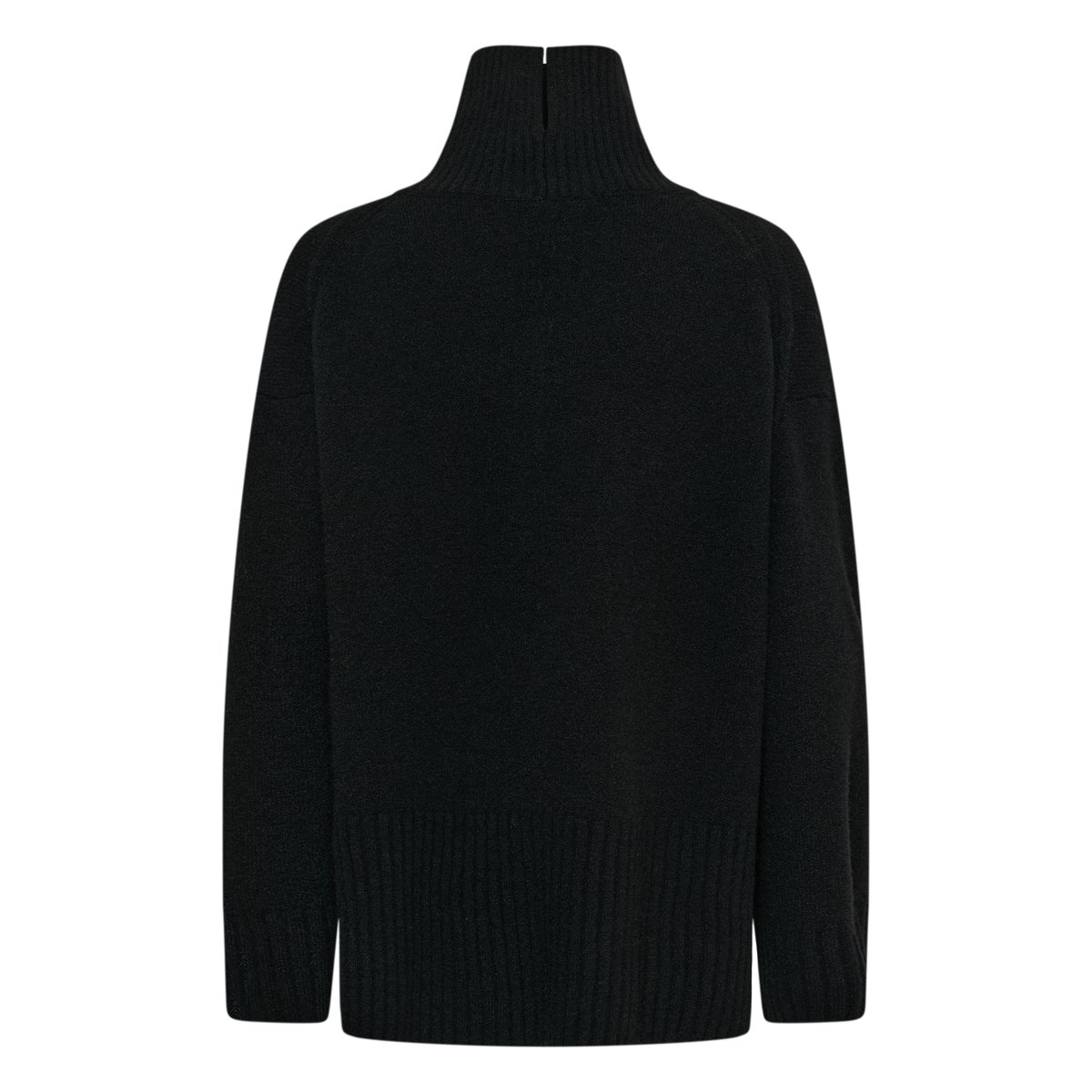 Pullover tricoté noir black, SOAKED IN LUXURY