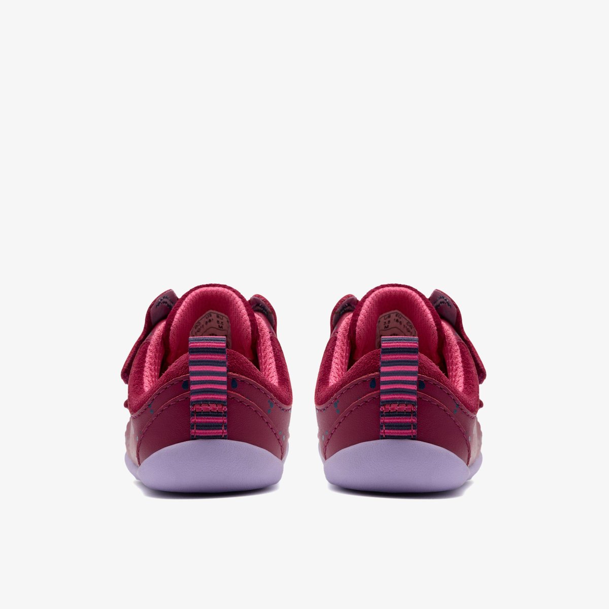 Escarpins Cuir Coupe Large ROAMER WISH T rouge, CLARKS