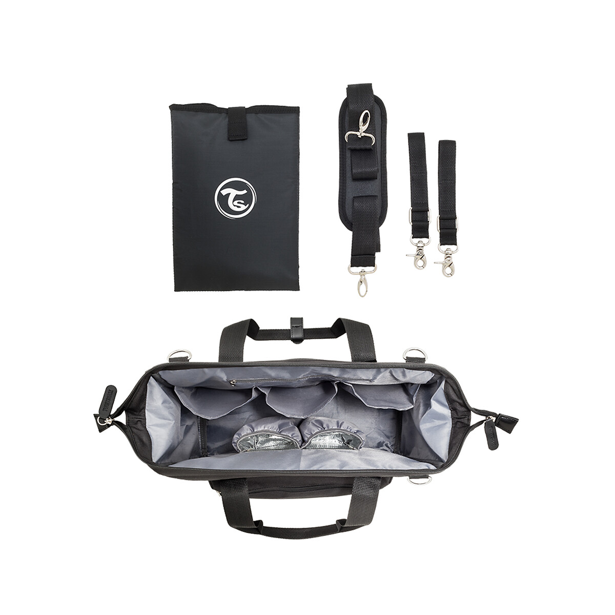 Mala de Maternidade Twistshake 15L preto , TWISTSHAKE