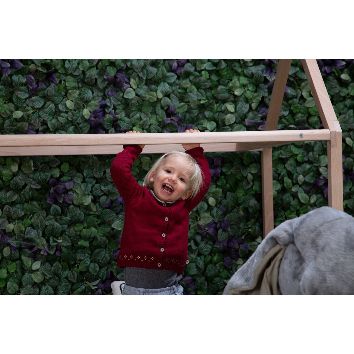 Cadre de lit tipi 90x200 cm naturel, CHILDHOME