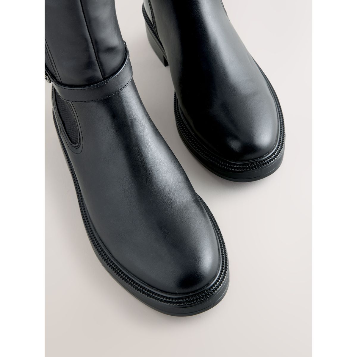 Bottes cavalières à boucle forever comfort® noir, NEXT