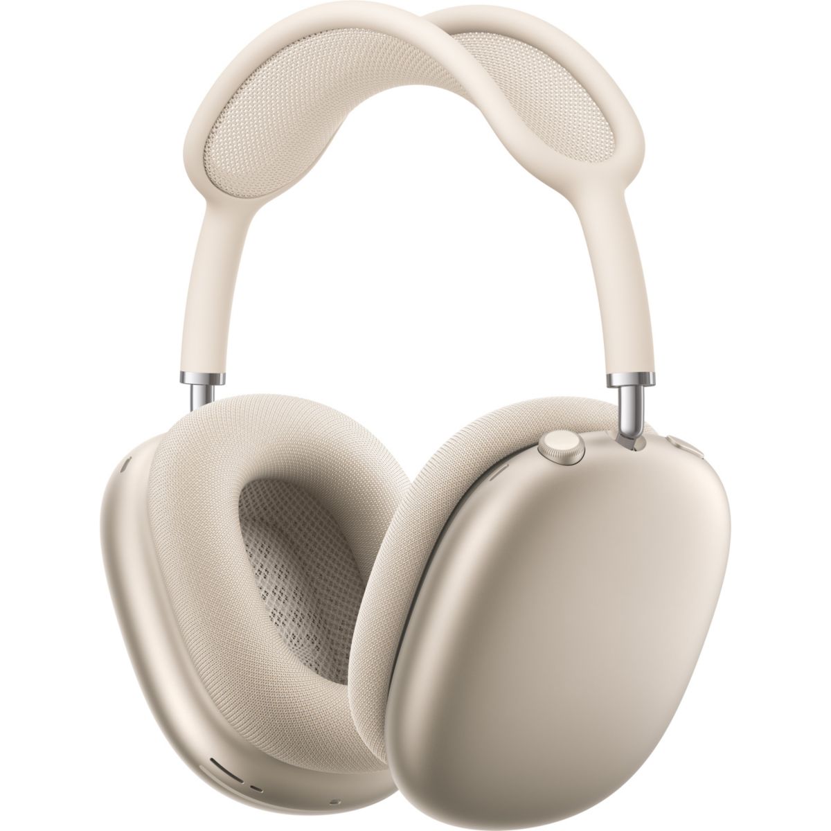 Casque AirPods Max 2 Lumière stellaire - Réduction de bruit active, charge USB-C couleur unique, APPLE