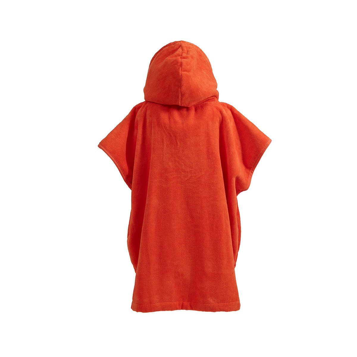 Poncho de plage ou de bain enfant en velours BEACH corail, SENSEI MAISON