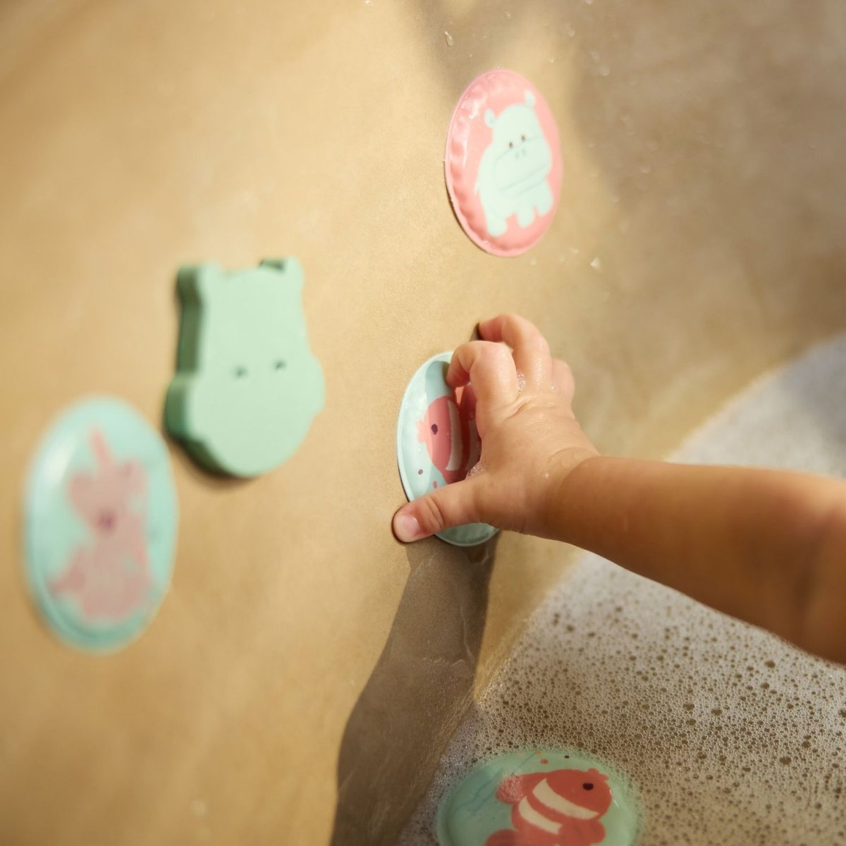 Jouet de bain memory multicolore, JOLLEIN
