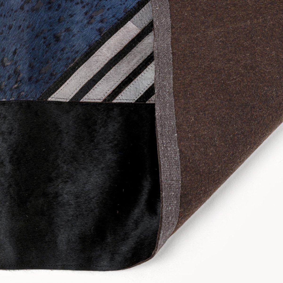 Tapis en cuir, ENTREE multicolore, KARE DESIGN