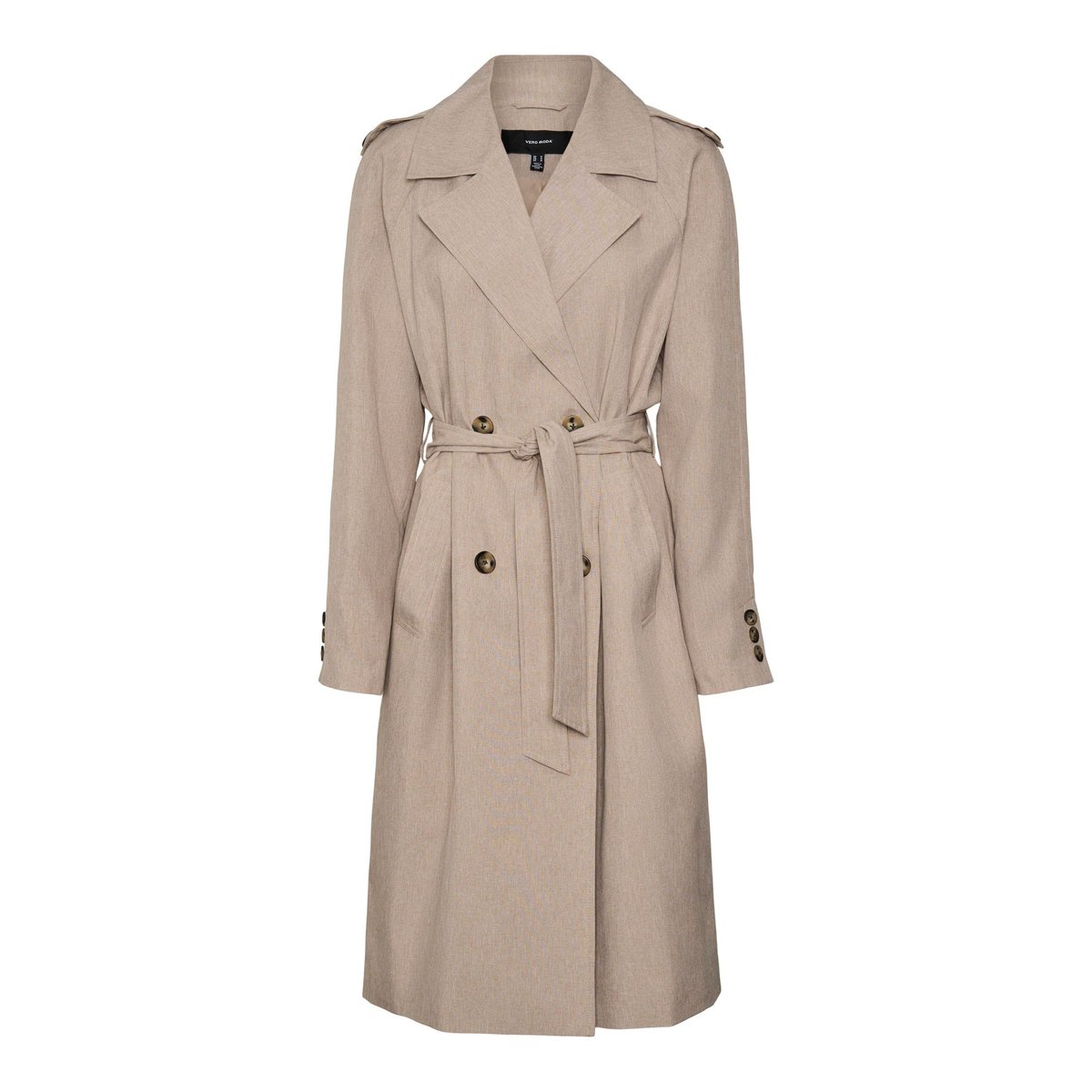 Trench Coat silver mink, VERO MODA