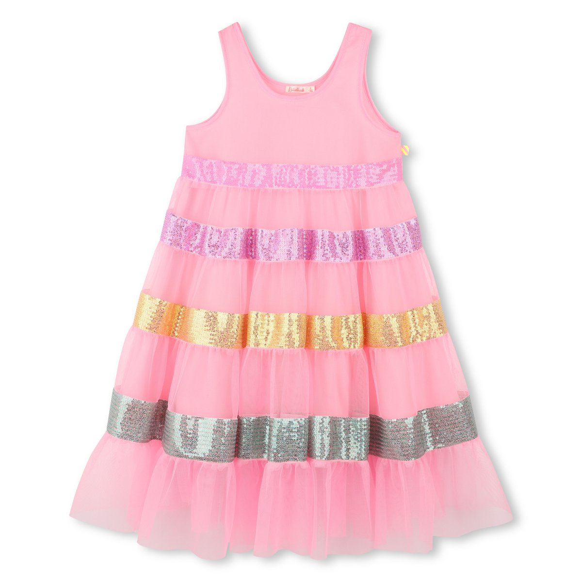 Robe en tulle avec bretelles malabar, BILLIEBLUSH