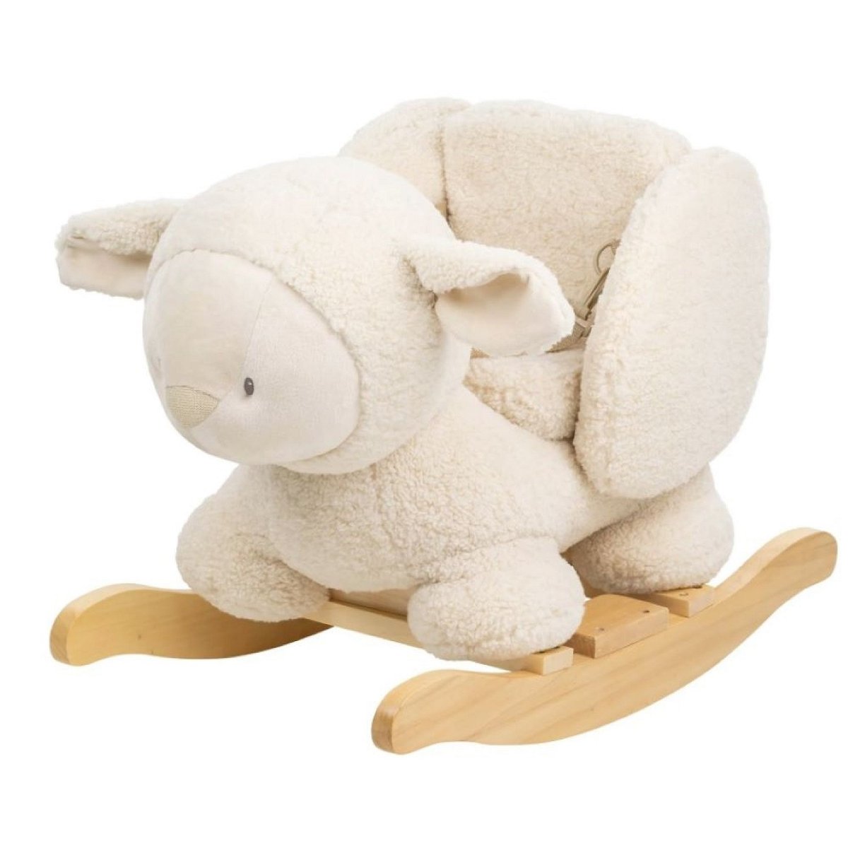 Bascule Teddy le mouton écru beige, NATTOU
