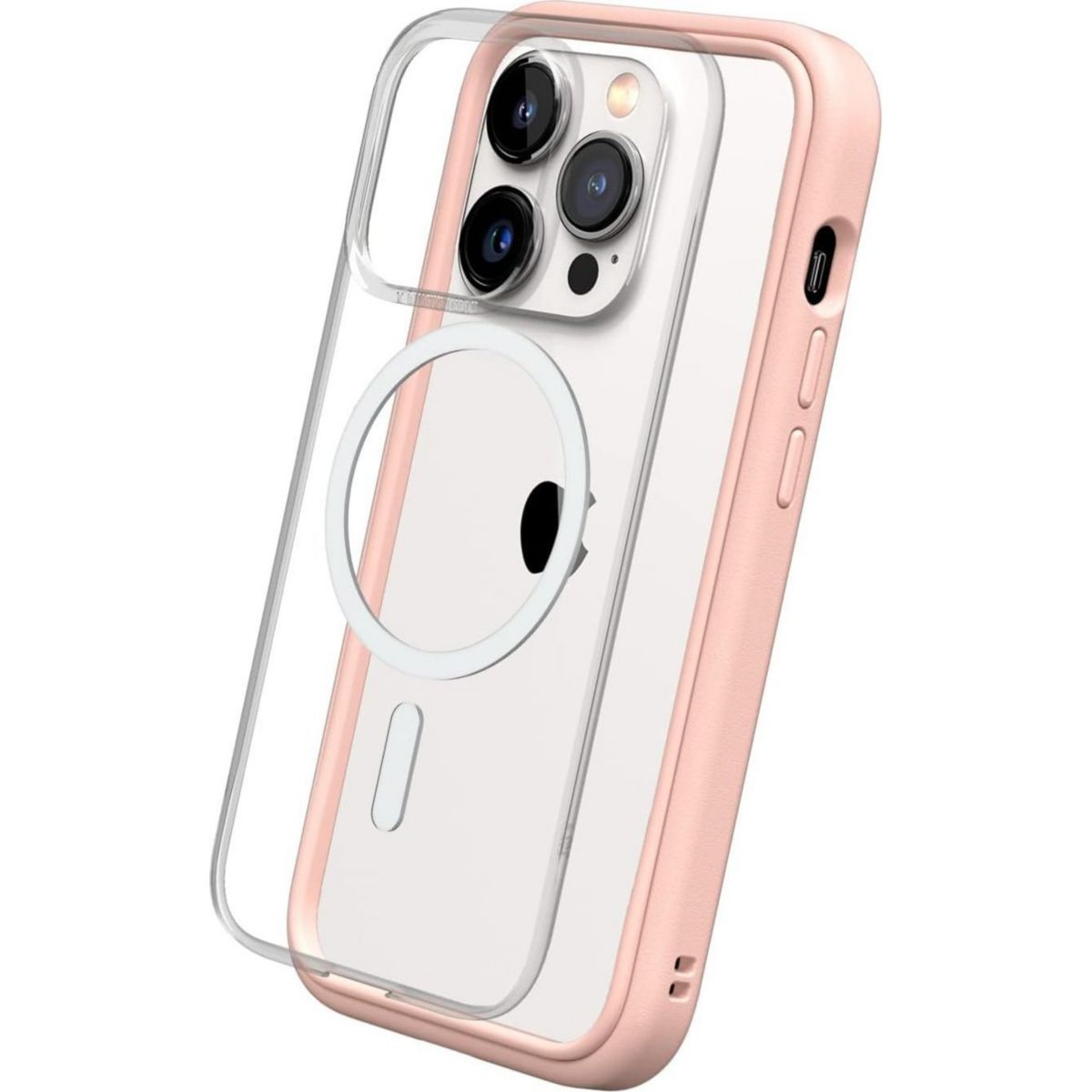 Coque bumper iPhone 14 Pro Mod NX Rose MagSafe rose, RHINOSHIELD