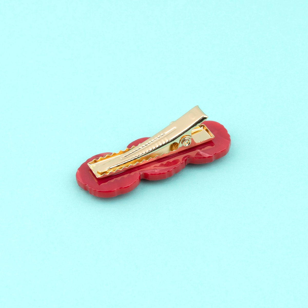 Barrette COQUELICOT rouge, COUCOU SUZETTE