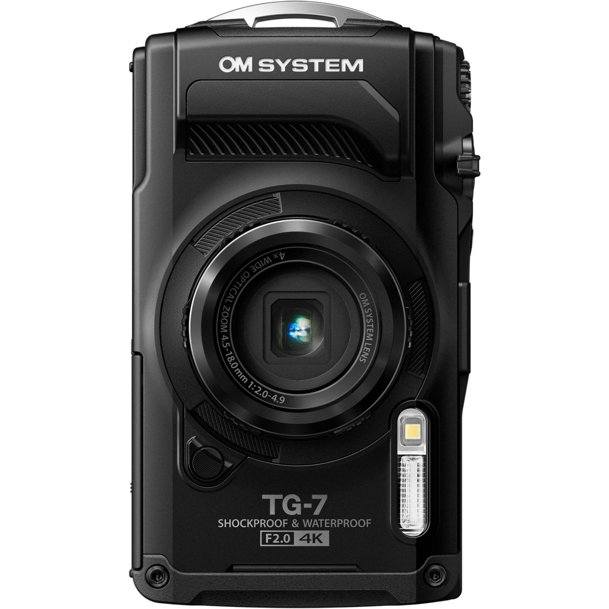 Appareil photo Compact TG-7 Black couleur unique, OM SYSTEM