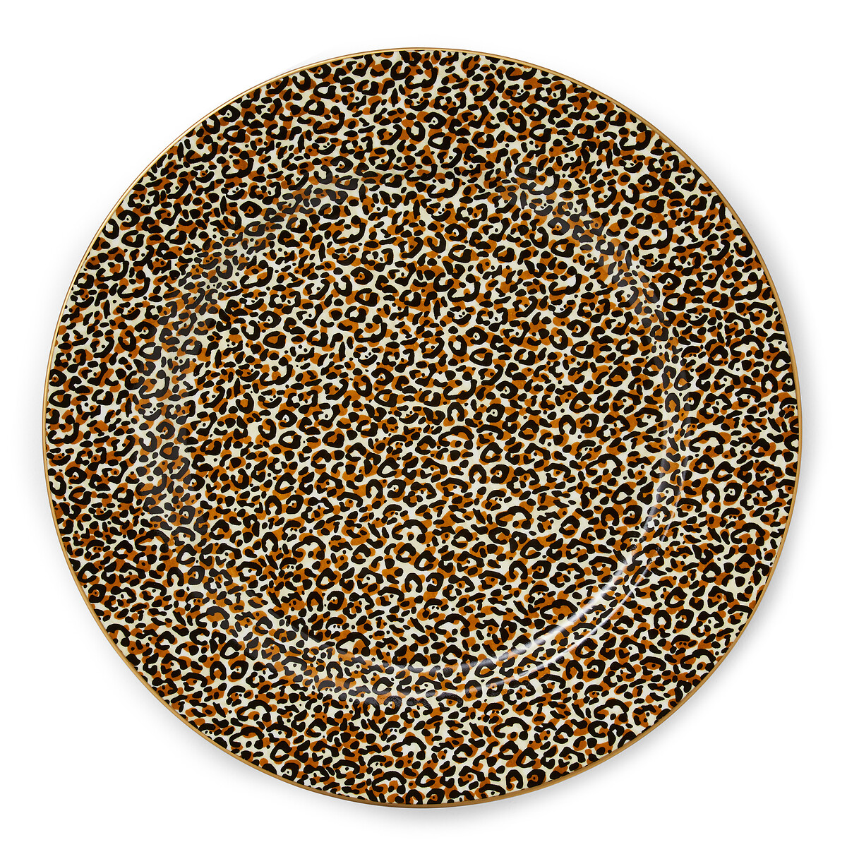 Creatures of Curiosity Leopard Platter multi-coloured, SPODE